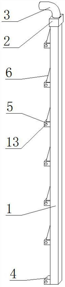 Energy-saving ventilation device for green building