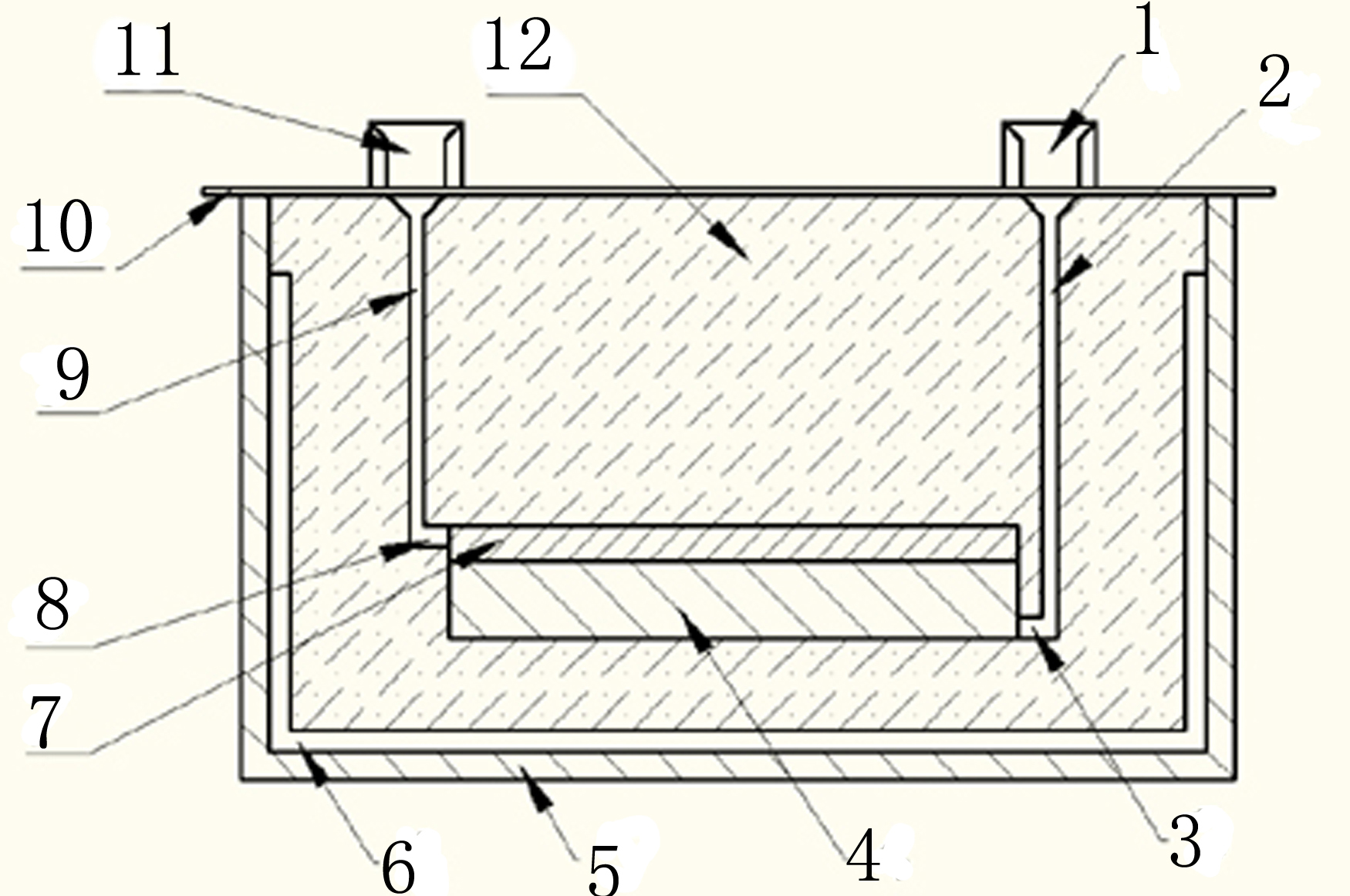 Technique for producing dual-liquid dual-metal composite wear-resistant lining plate by lost foam casting