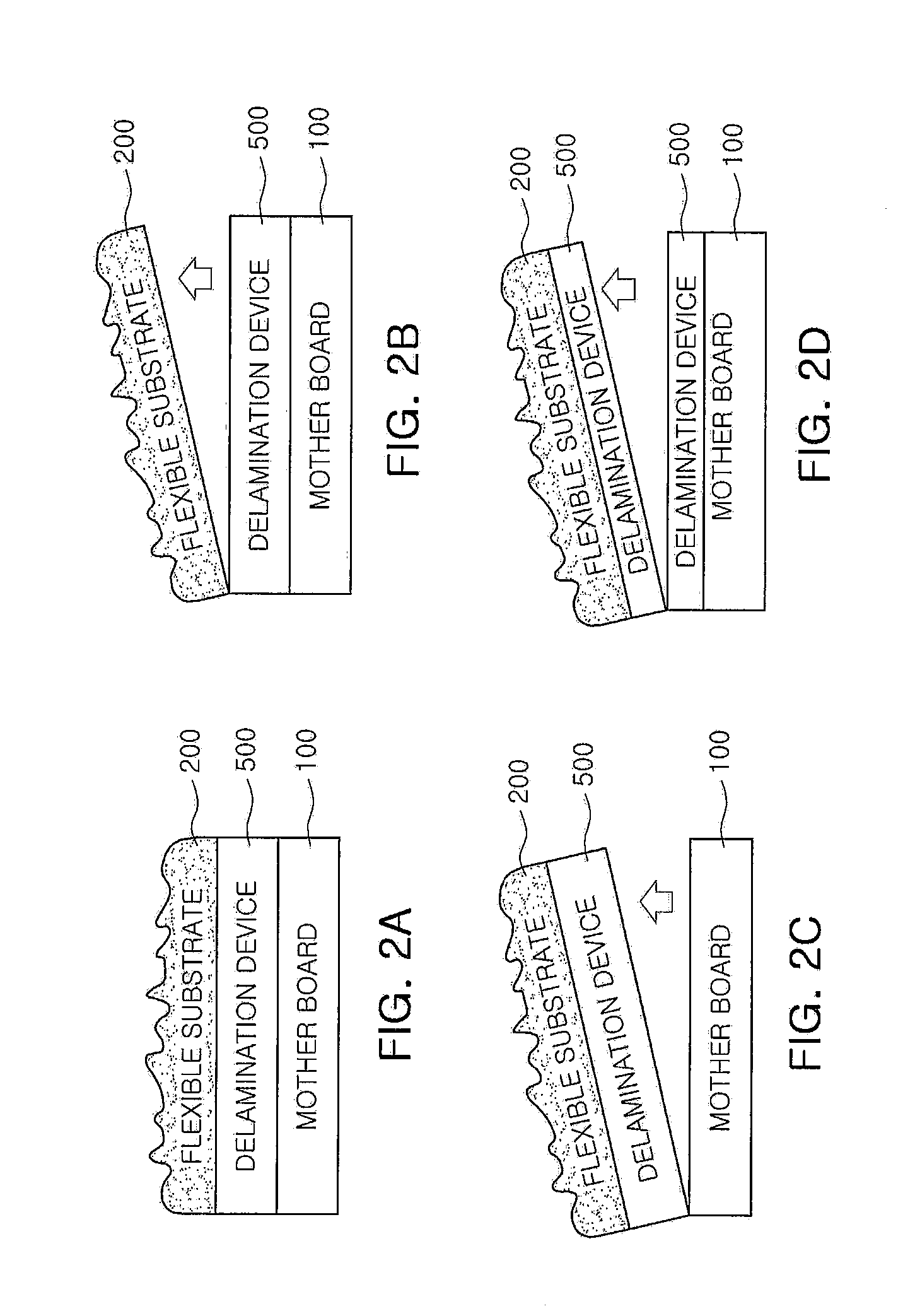 Flexible electronic device, method for manufacturing same, and a flexible substrate
