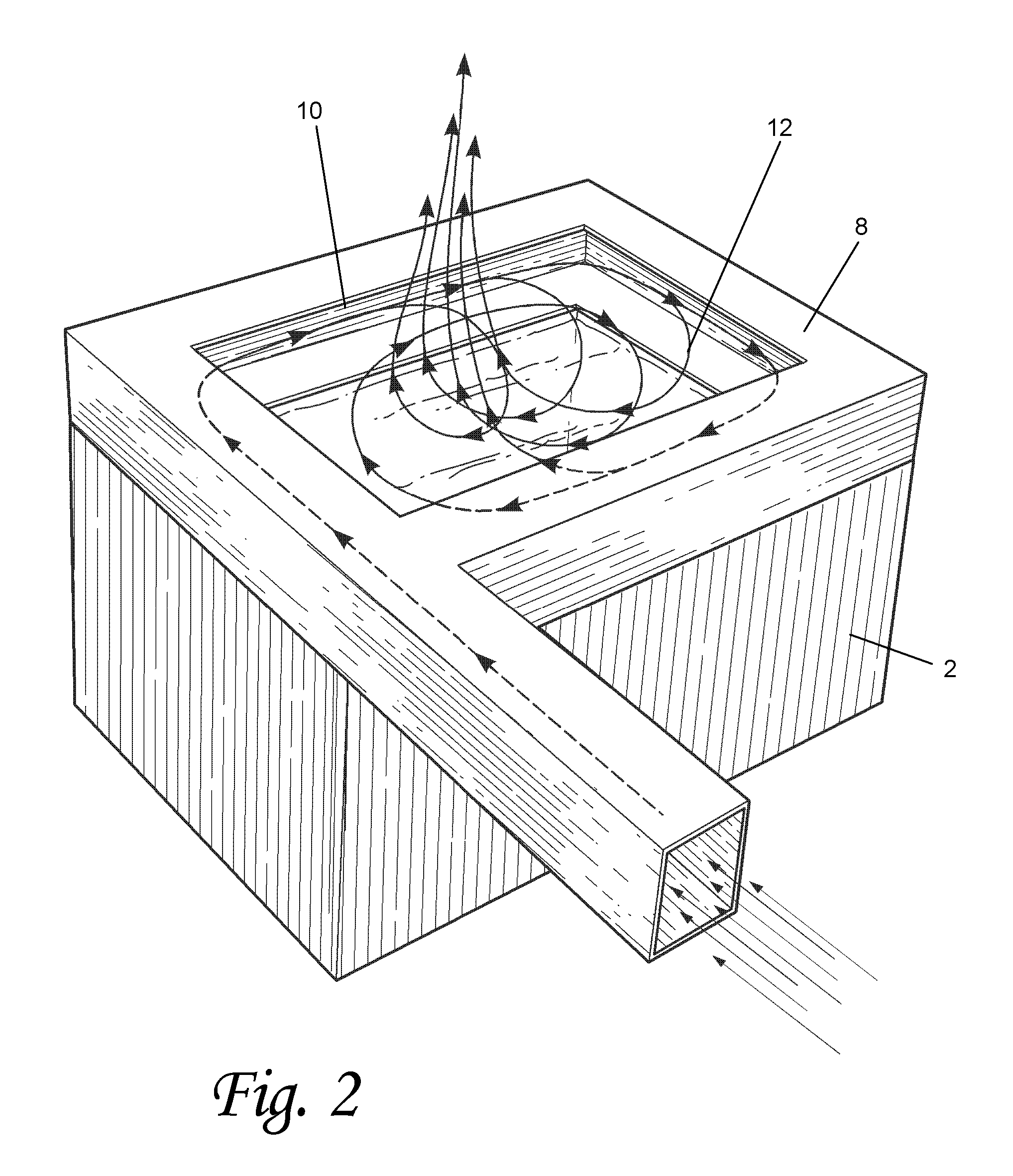 Method and device for suppression of fire by local flooding with ultra-fine water mist