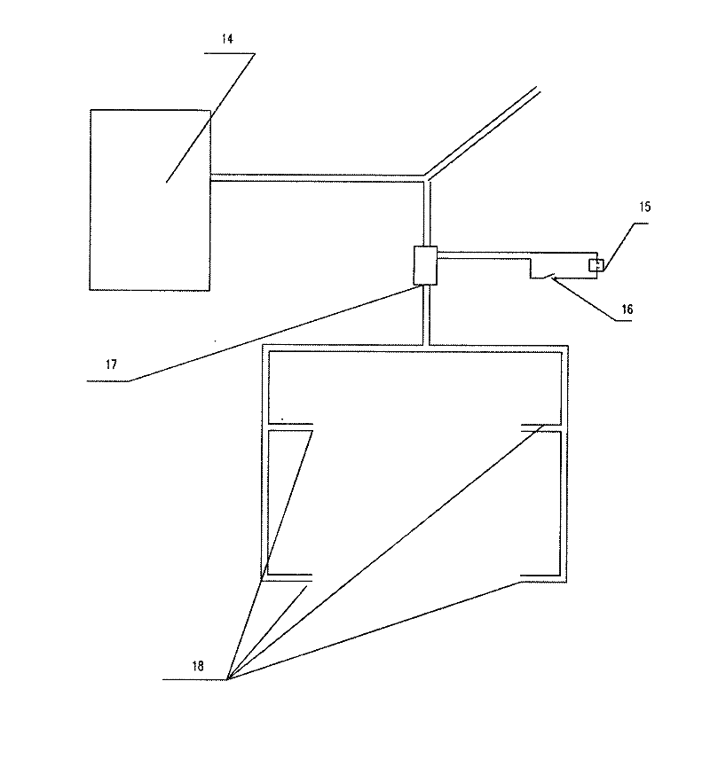 Sun-proof cooling method and device for compact car