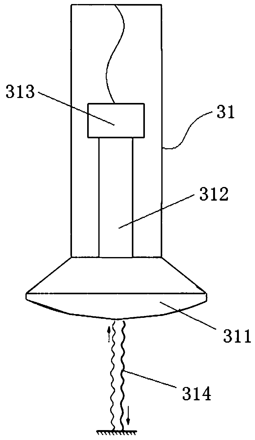 Robot medical mirror system with color Doppler ultrasound function