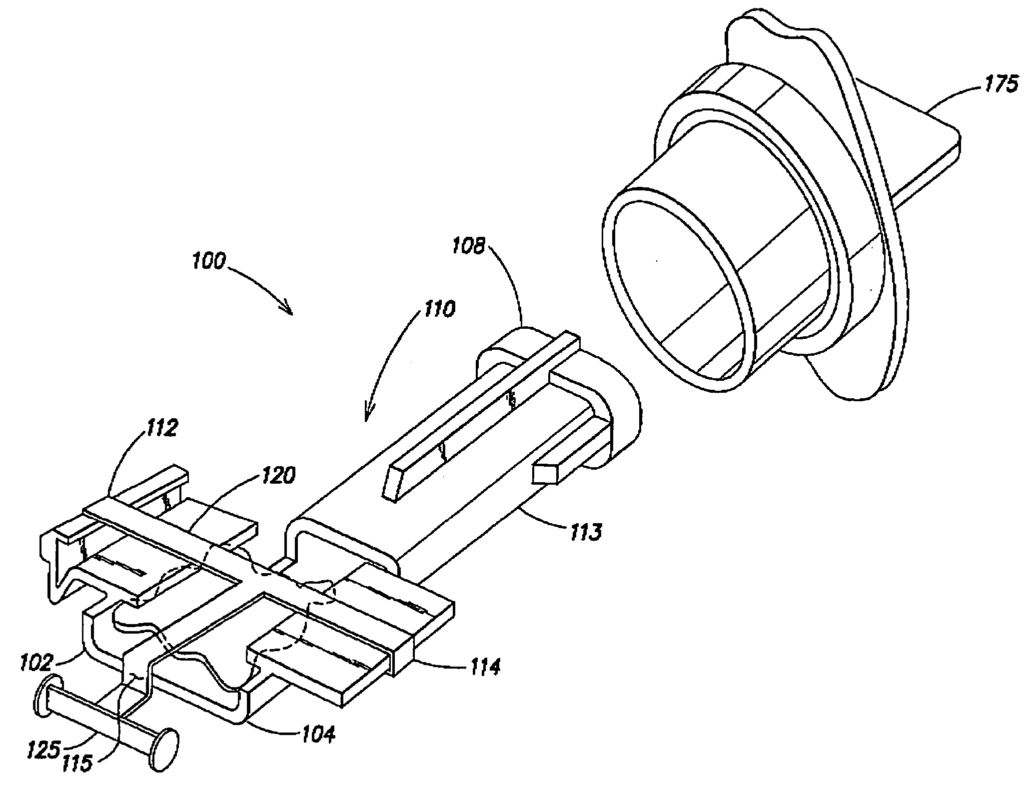 Intraocular lens injector subassembly