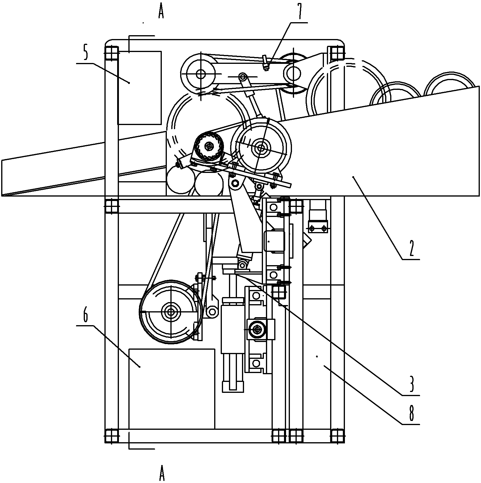 Internal-external full-automatic polisher for treating inner ring and outer ring of passenger train bearing