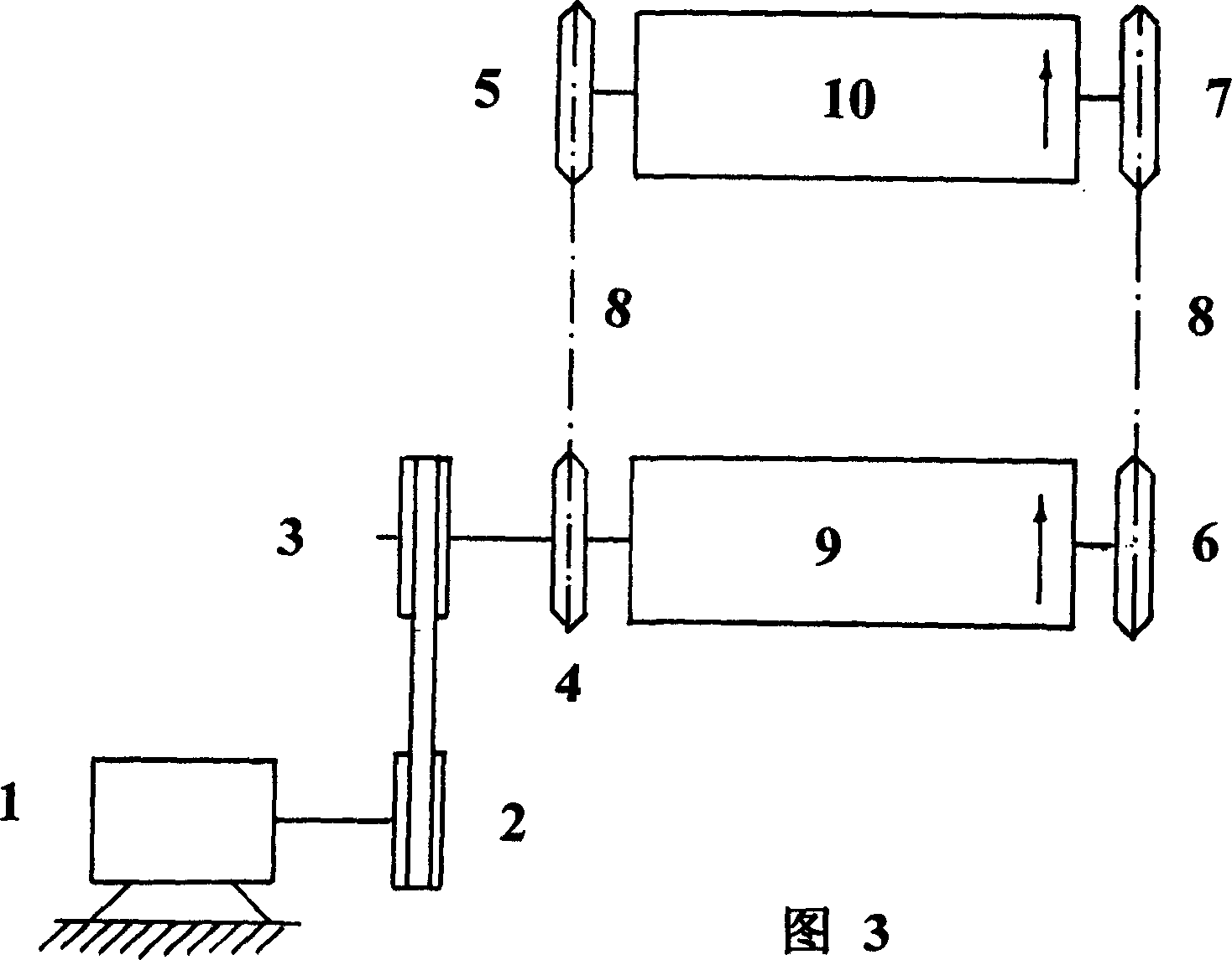 Method and device of high pressure water flow treating machine woven fabric