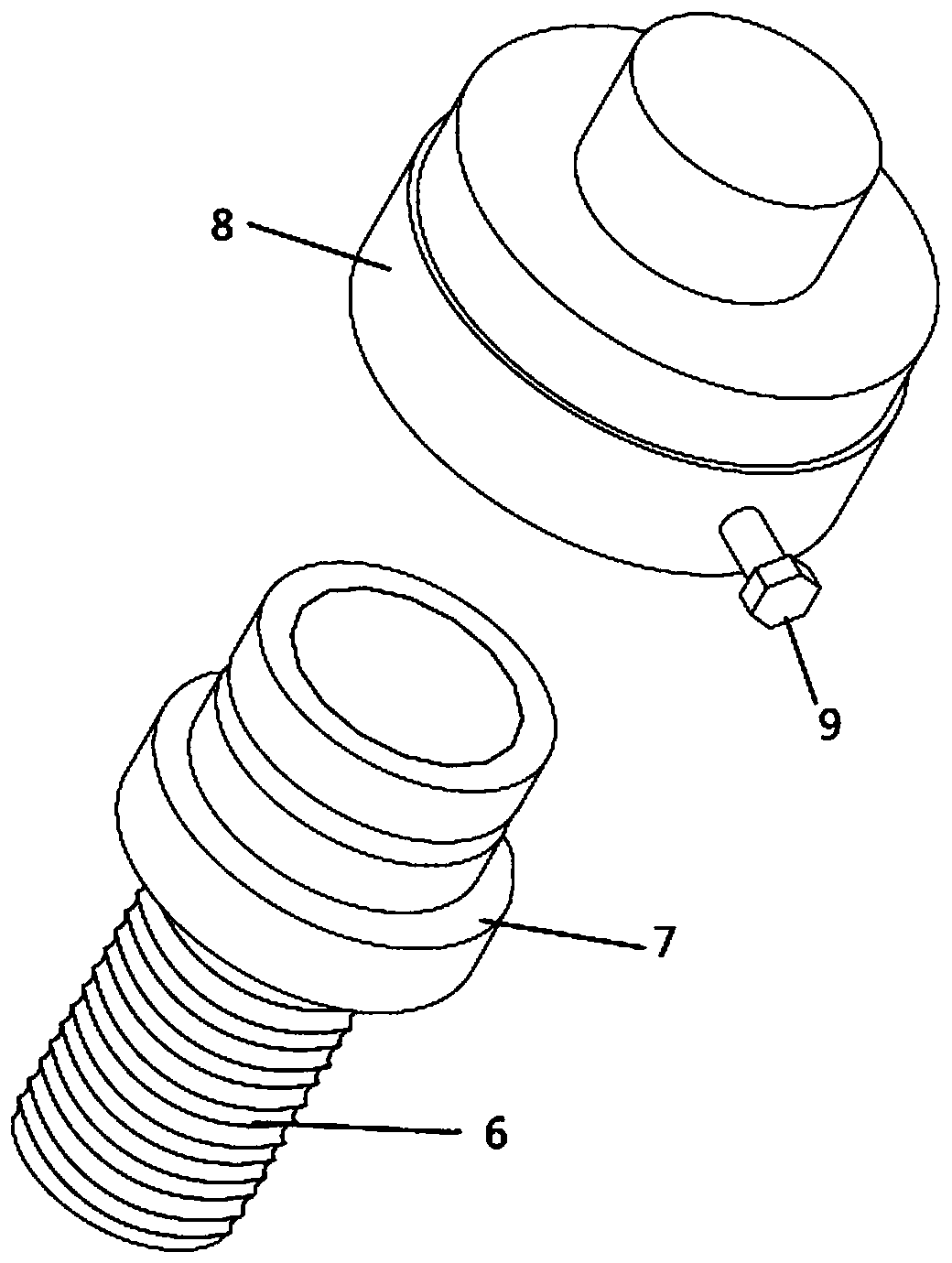 Load test fixture for multi-size nuts