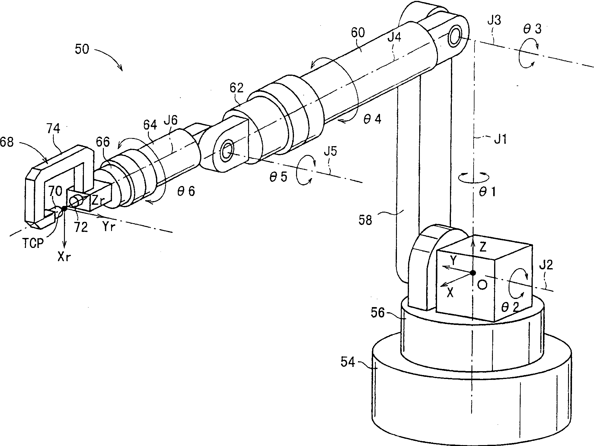 Setting method and setting apparatus for operation path for articulated robot