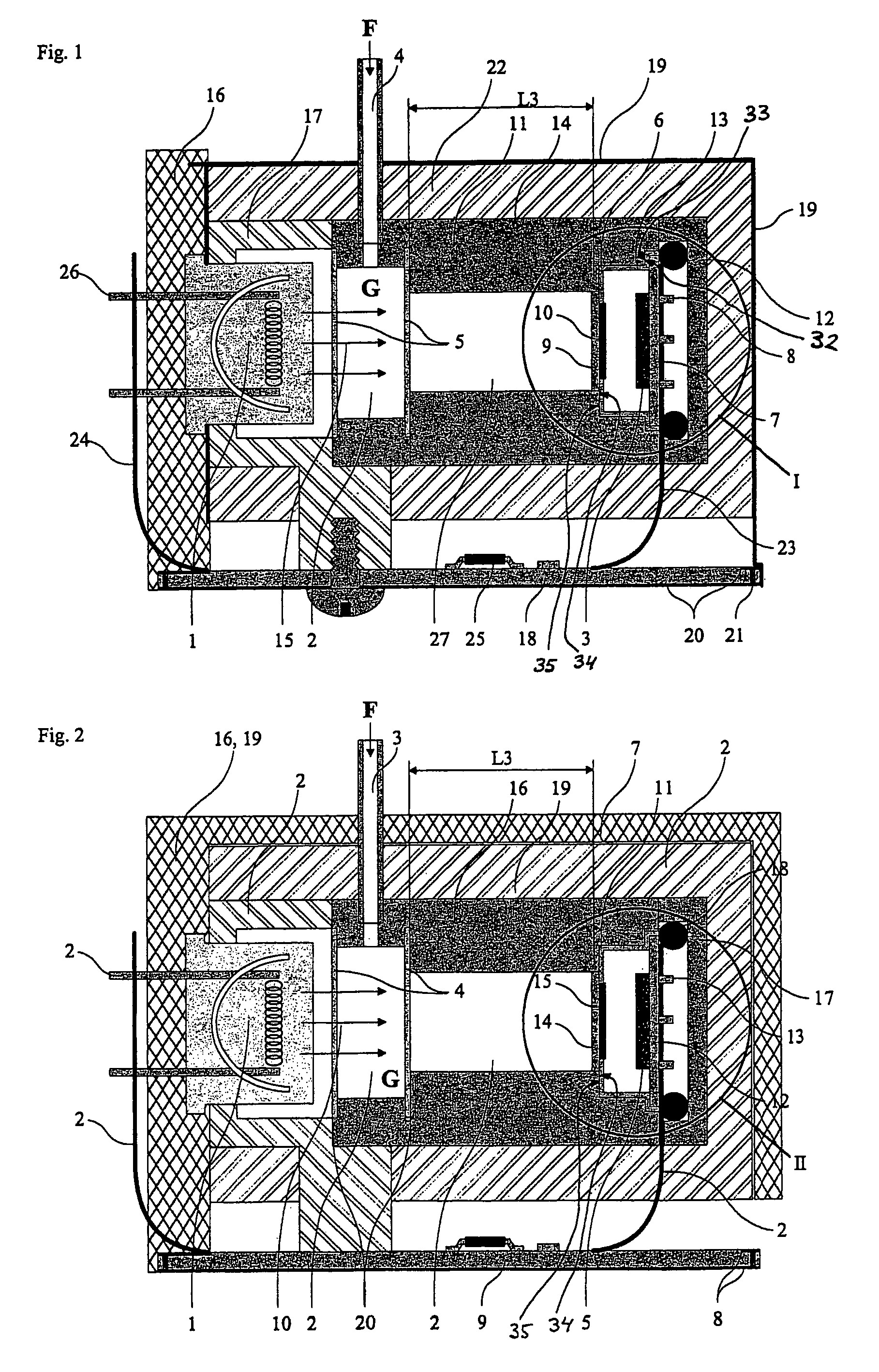 Method and apparatus for eliminating and compensating thermal transients in gas analyzer