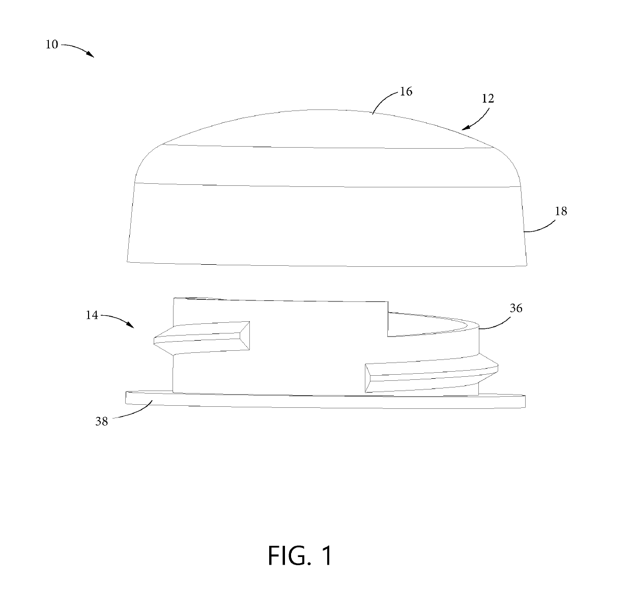 License plate fastener head cap assembly