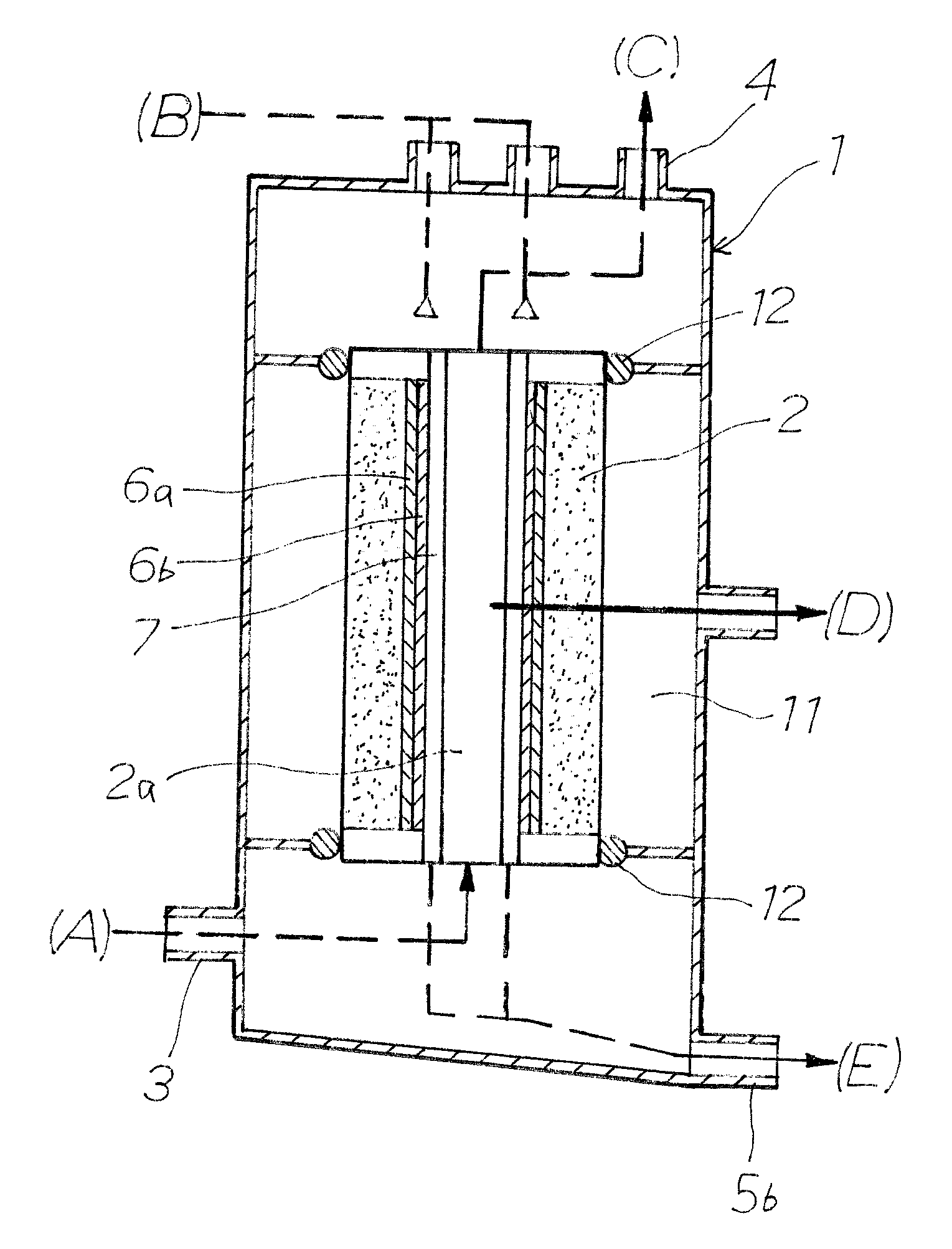 Gas collection method and apparatus therefor