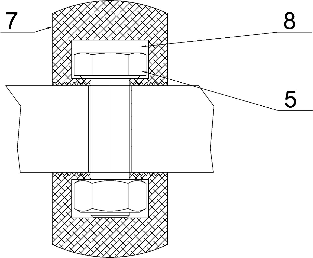 Steel-wood combined column and combination method