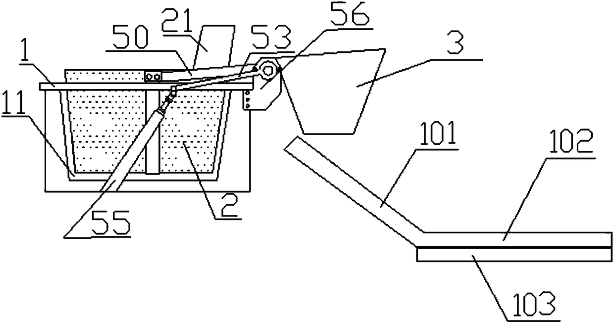 Fully-automatic food processing and conveying device