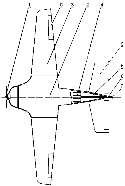 Vector thrust type unmanned aerial vehicle