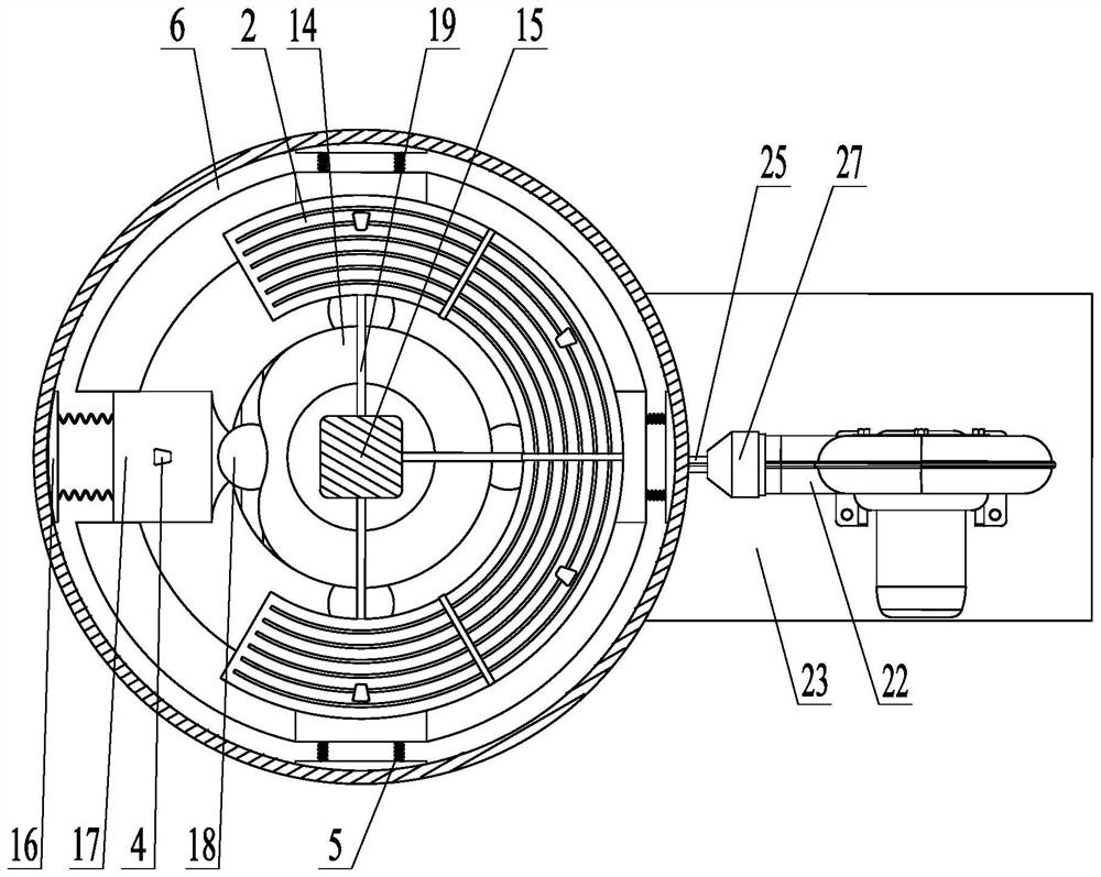 Vibration disturbance seed filling and air-blowing attitude-control seed metering combined type seed metering device