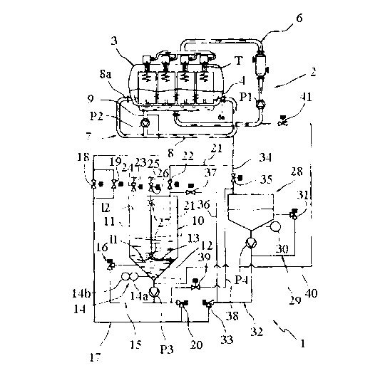Rope-like dyeing machine for intermittent dyeing