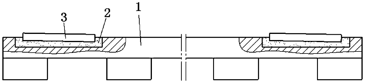 Positioning method of prefabricated box beam embedded steel plates