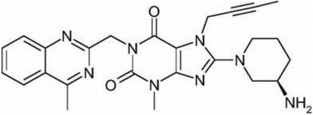 Synthetic method of linagliptin