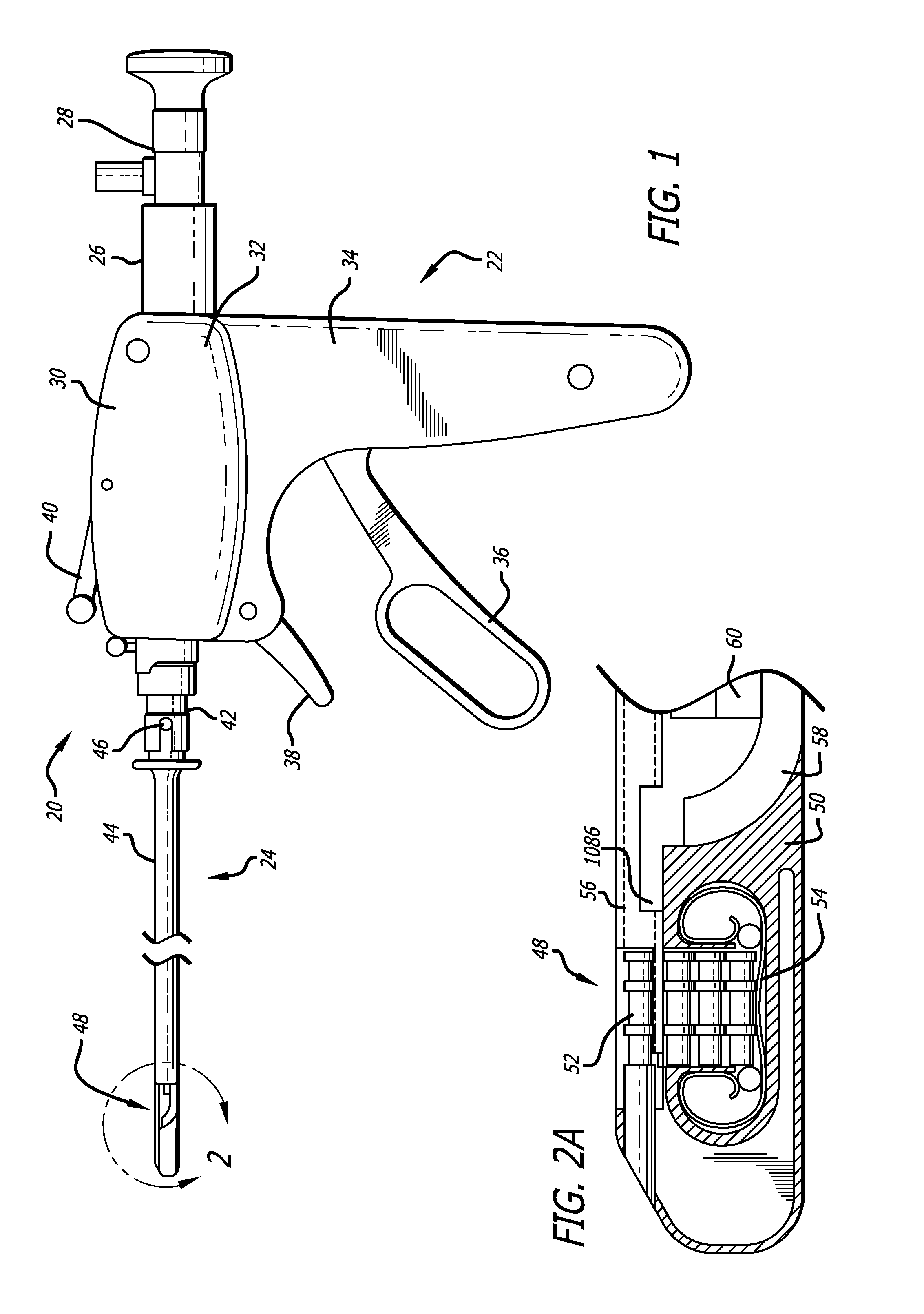 Integrated handle assembly for anchor delivery system
