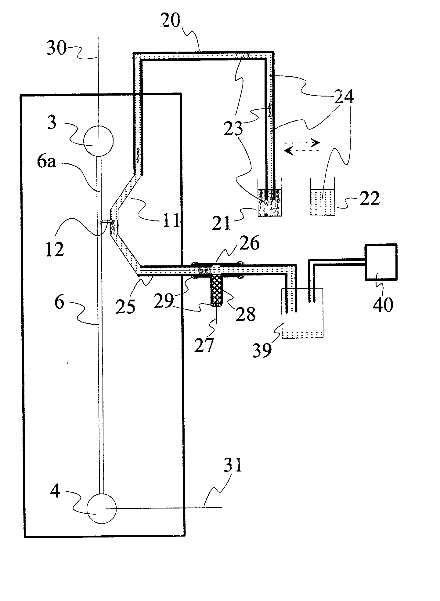 Method and apparatus for sample injection in microfabricated devices