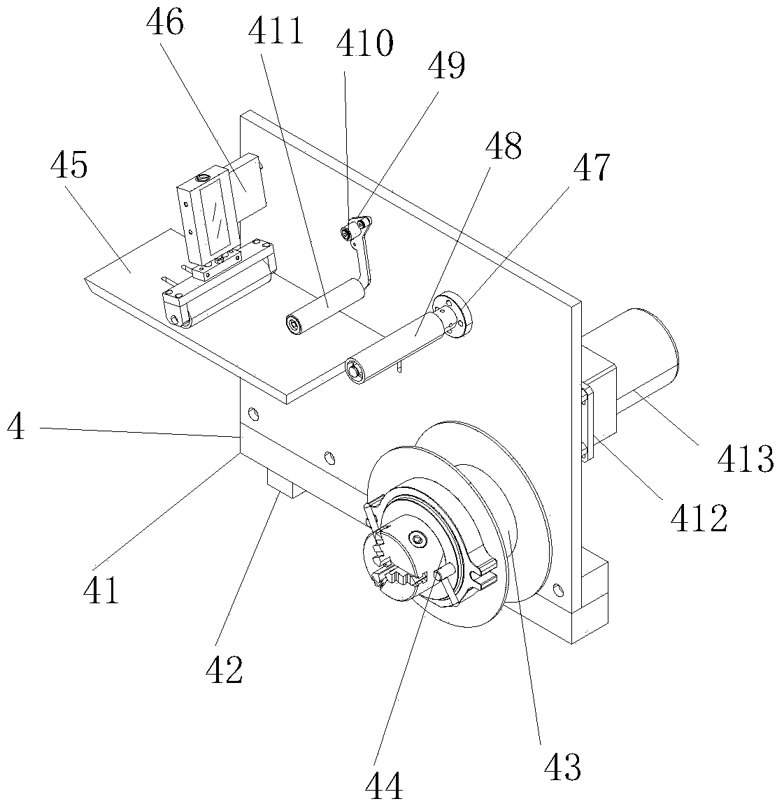 Wire guiding machine for bonding wire production