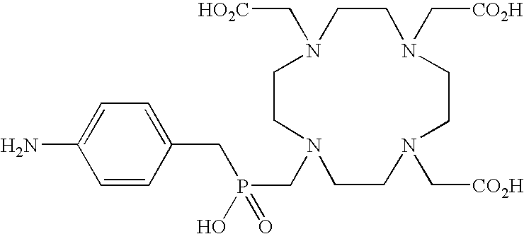 Dendritic chelated compounds, methods for making the same and pharmaceutical compositions containing the same