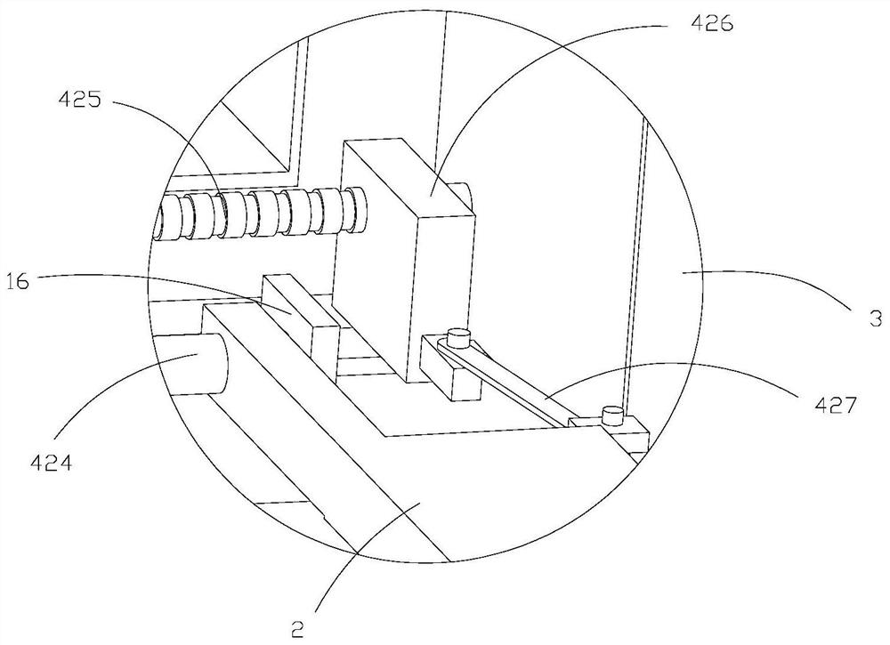 An aluminum alloy window frame based on a storage rack structure