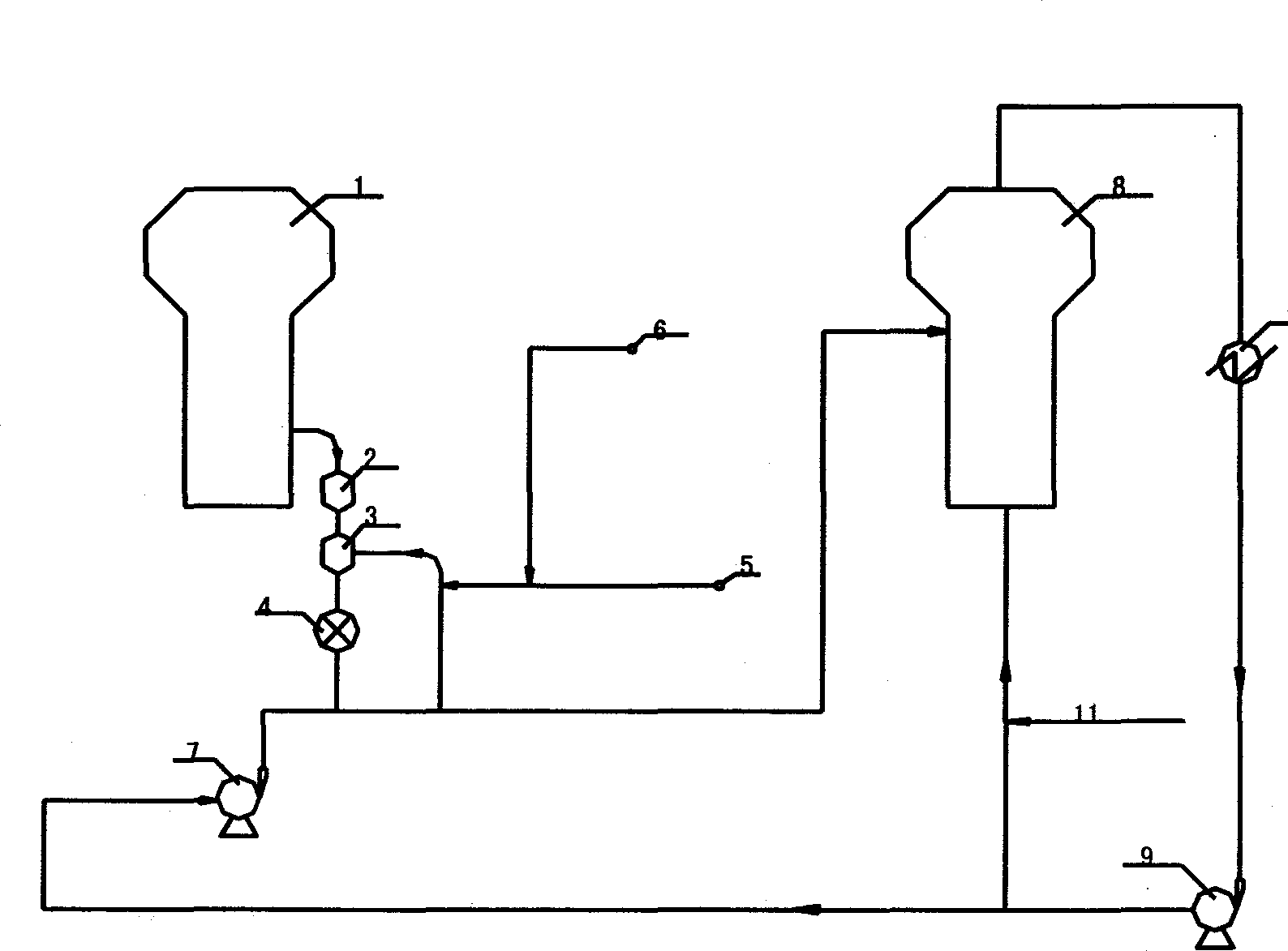 Material pipe jam preventing method in production of polypropylene block copolymer