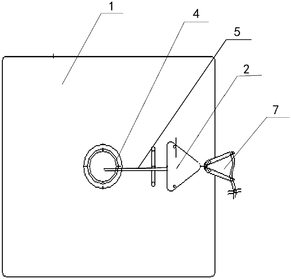 10kv distribution transformer insulation isolation baffle device