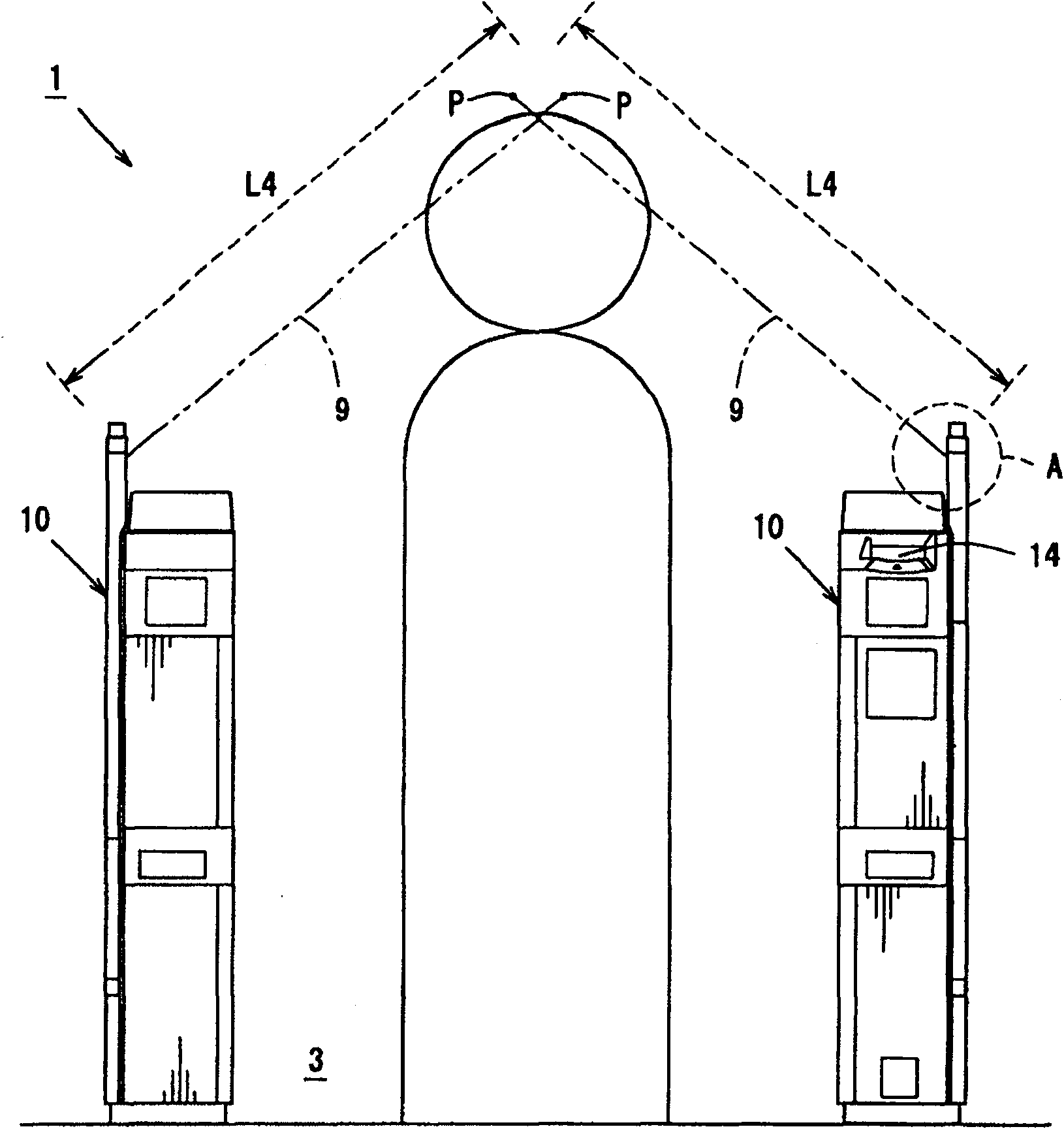 Automatic ticket gate