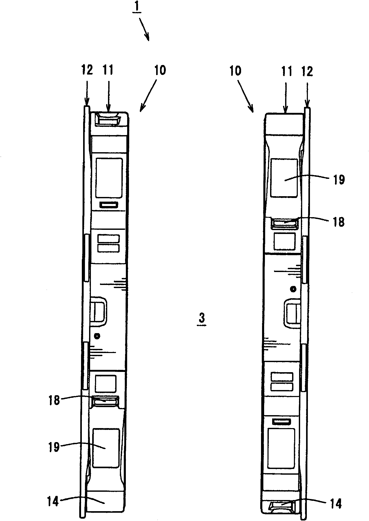 Automatic ticket gate