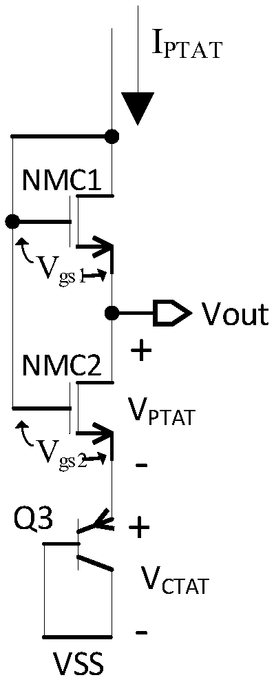 Reference voltage source circuit structure suitable for image sensor