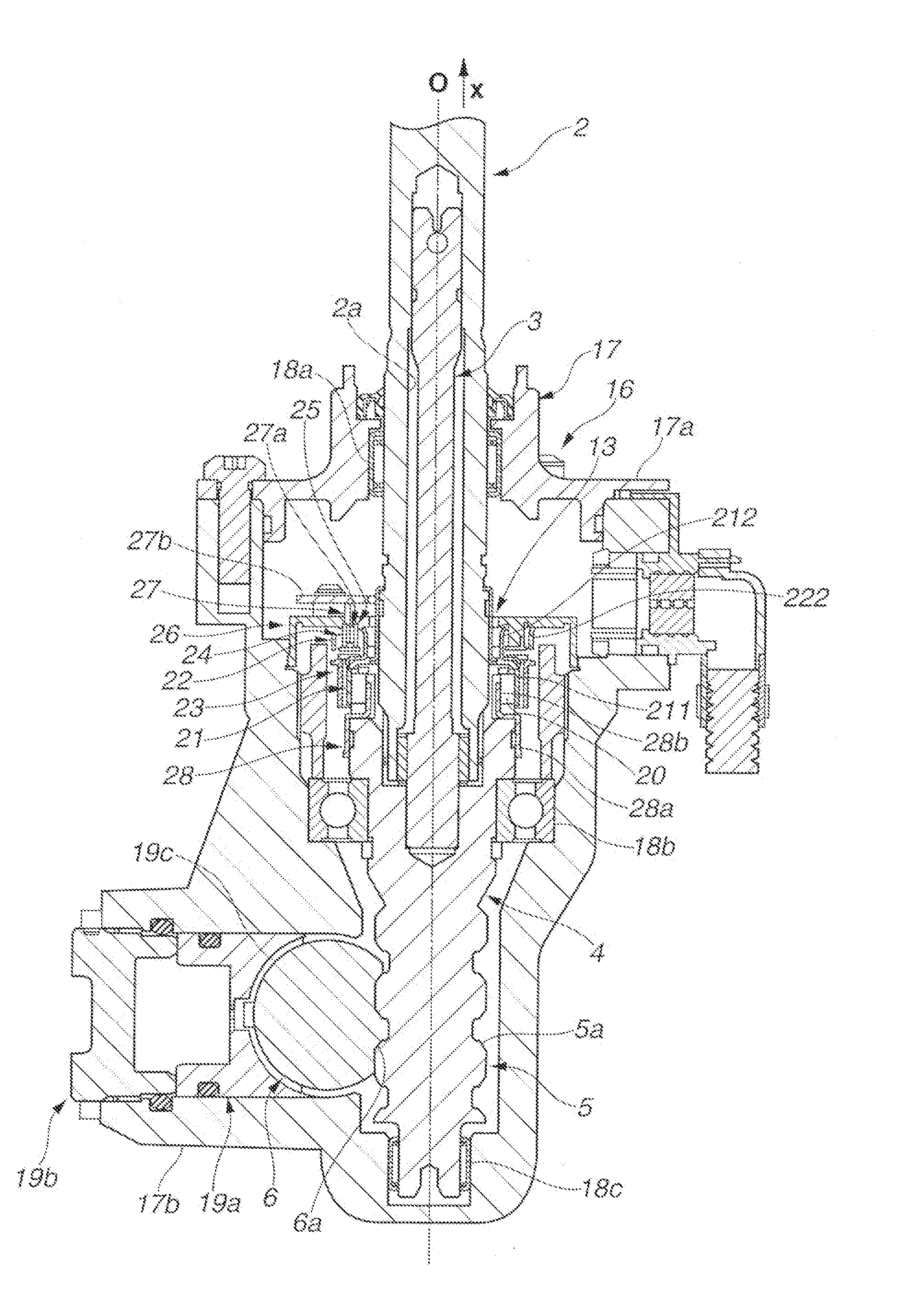 Rotation detection device and power steering device