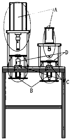 Automatic high-pressure on-line filtering device for separation equipment and use method of automatic high-pressure on-line filtering device