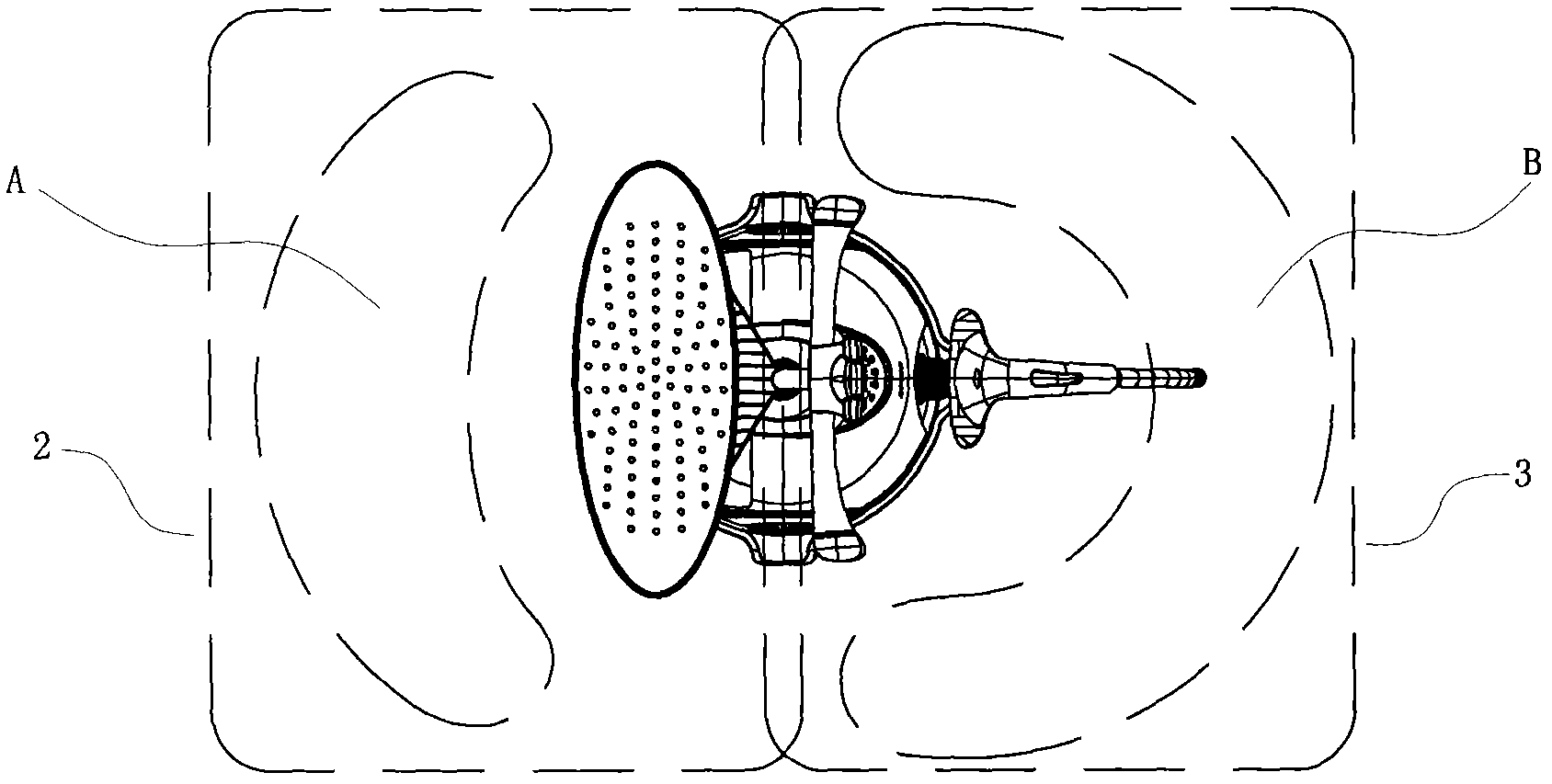 Drying and ironing integrated machine