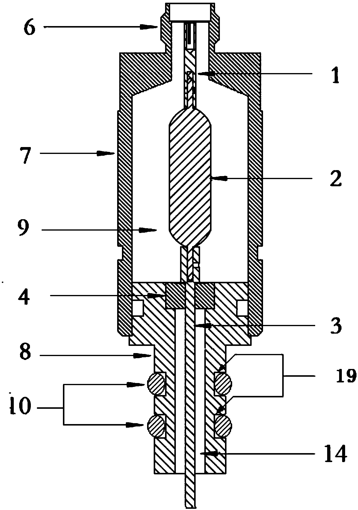 High-Sealed Coaxial Cable Connector with Secondary Voltage Divide