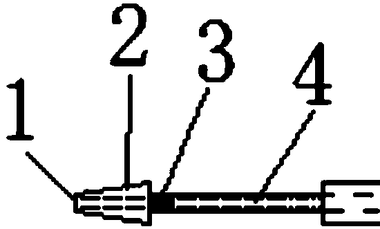 Catheter used for removing thrombus