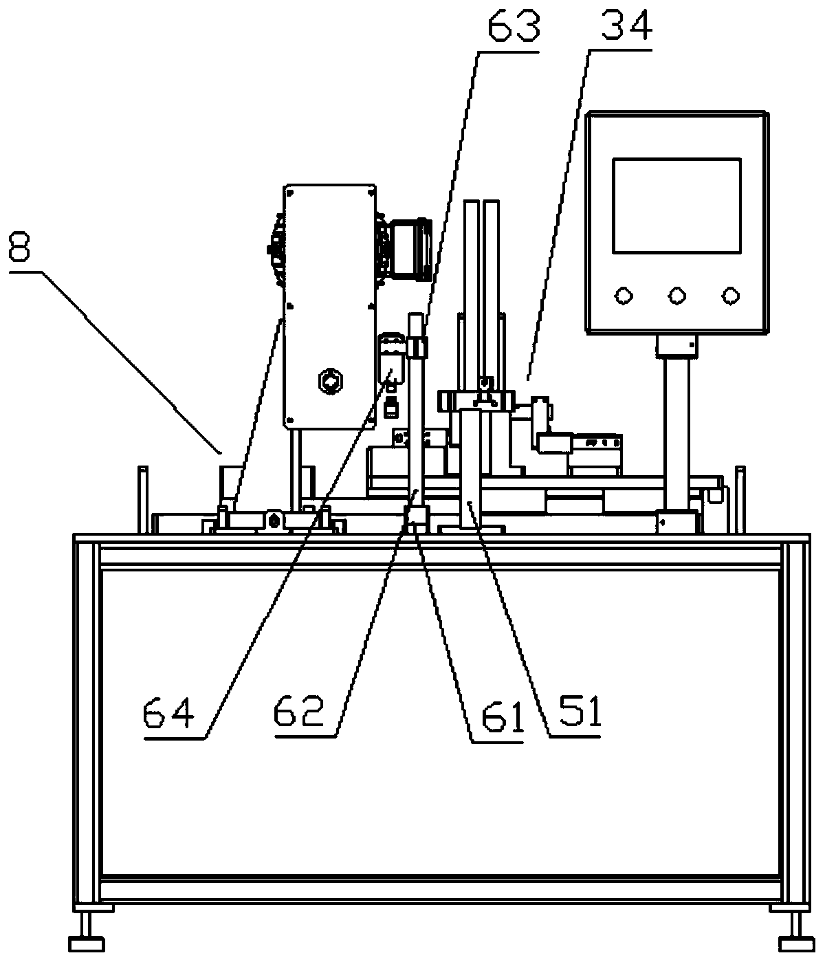 A kind of inclined tongue oblique breaking device