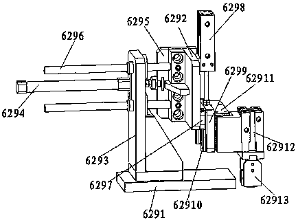 Nut discharge device of solenoid valve partial assembly machine