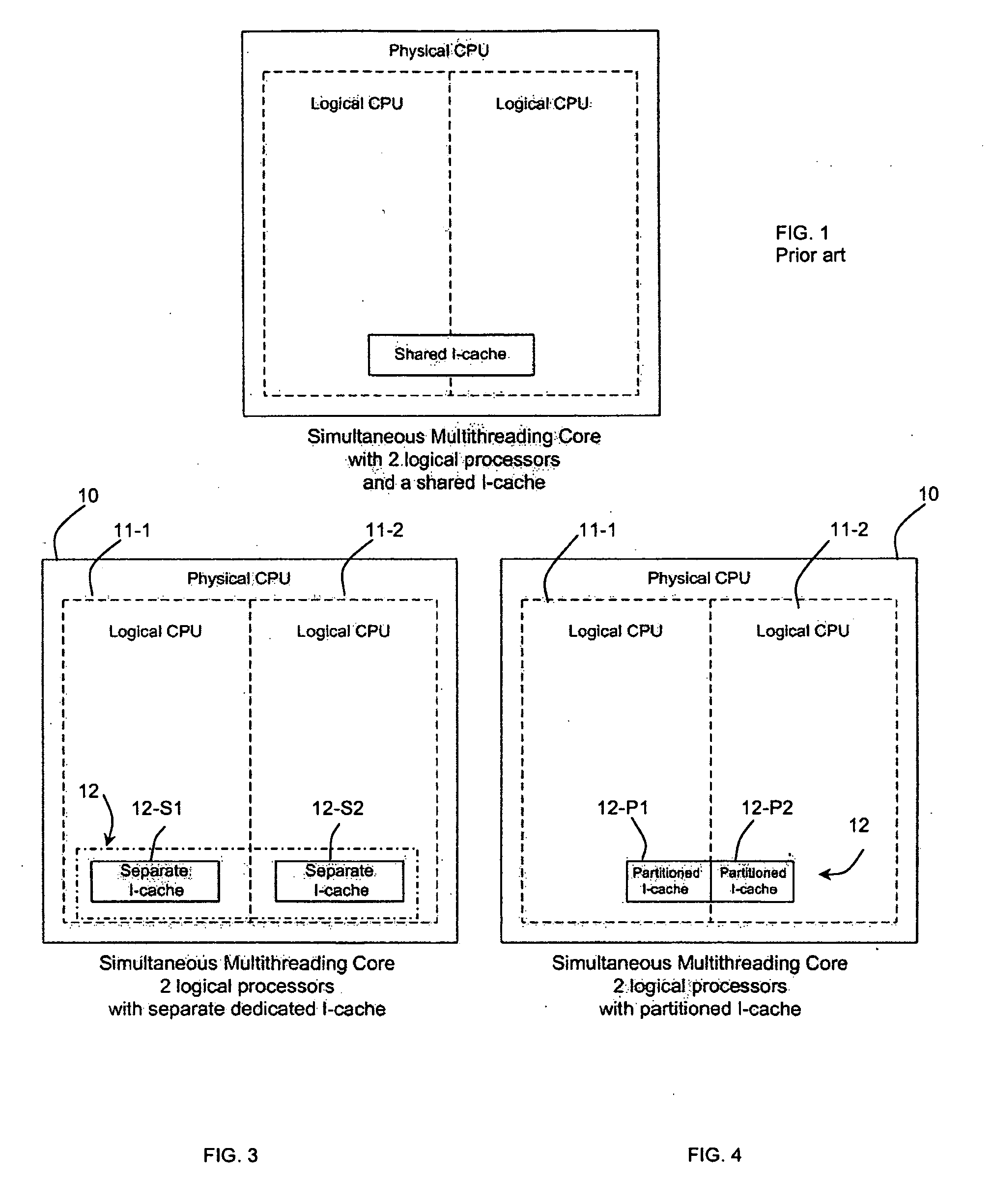 Method and system for securing instruction caches using substantially random instruction mapping scheme