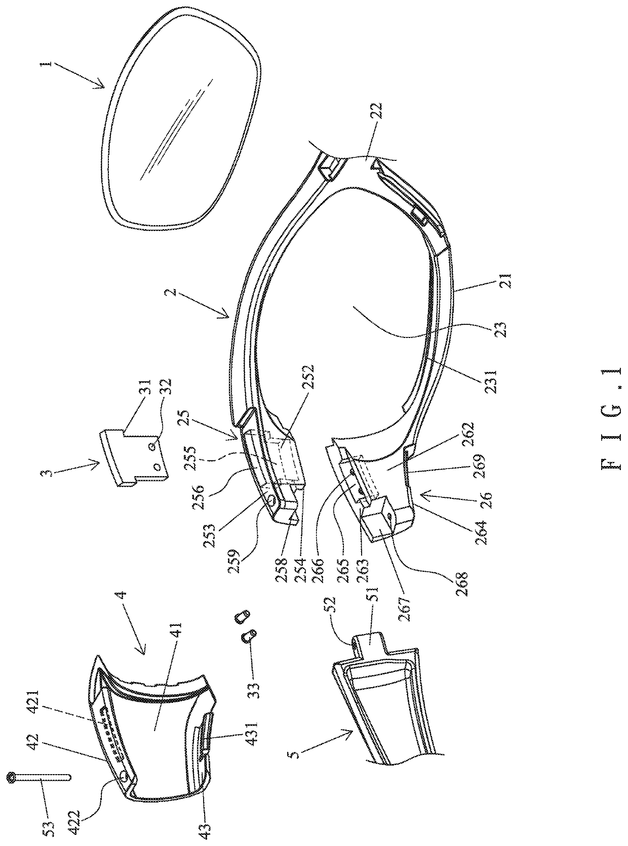 Eyeglasses assembly