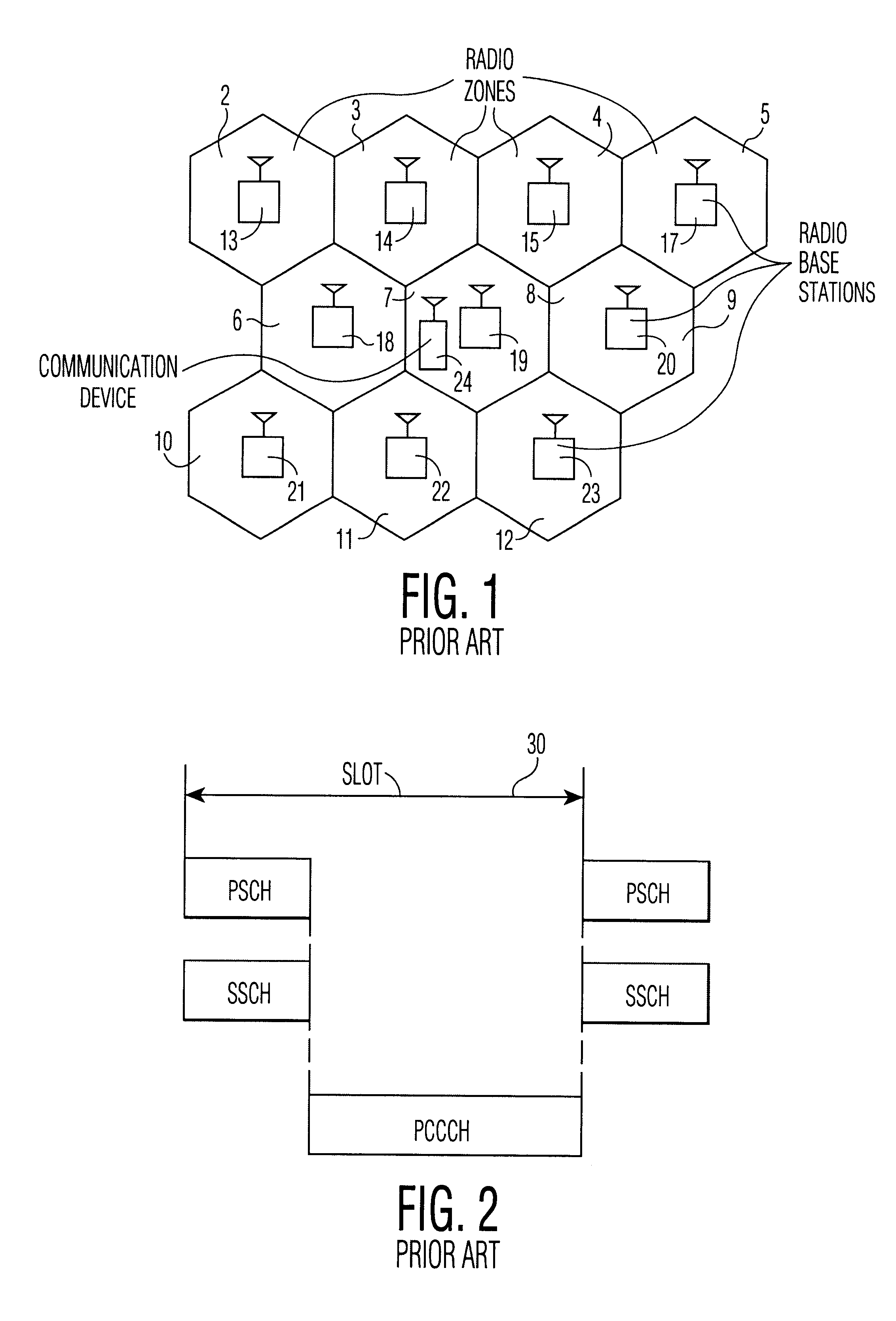 Re-synchronization method for a communication device