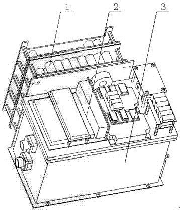 Compact repetitive high-voltage charging power supply with low input electric power