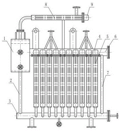 Electric-heating superheated steam boiler