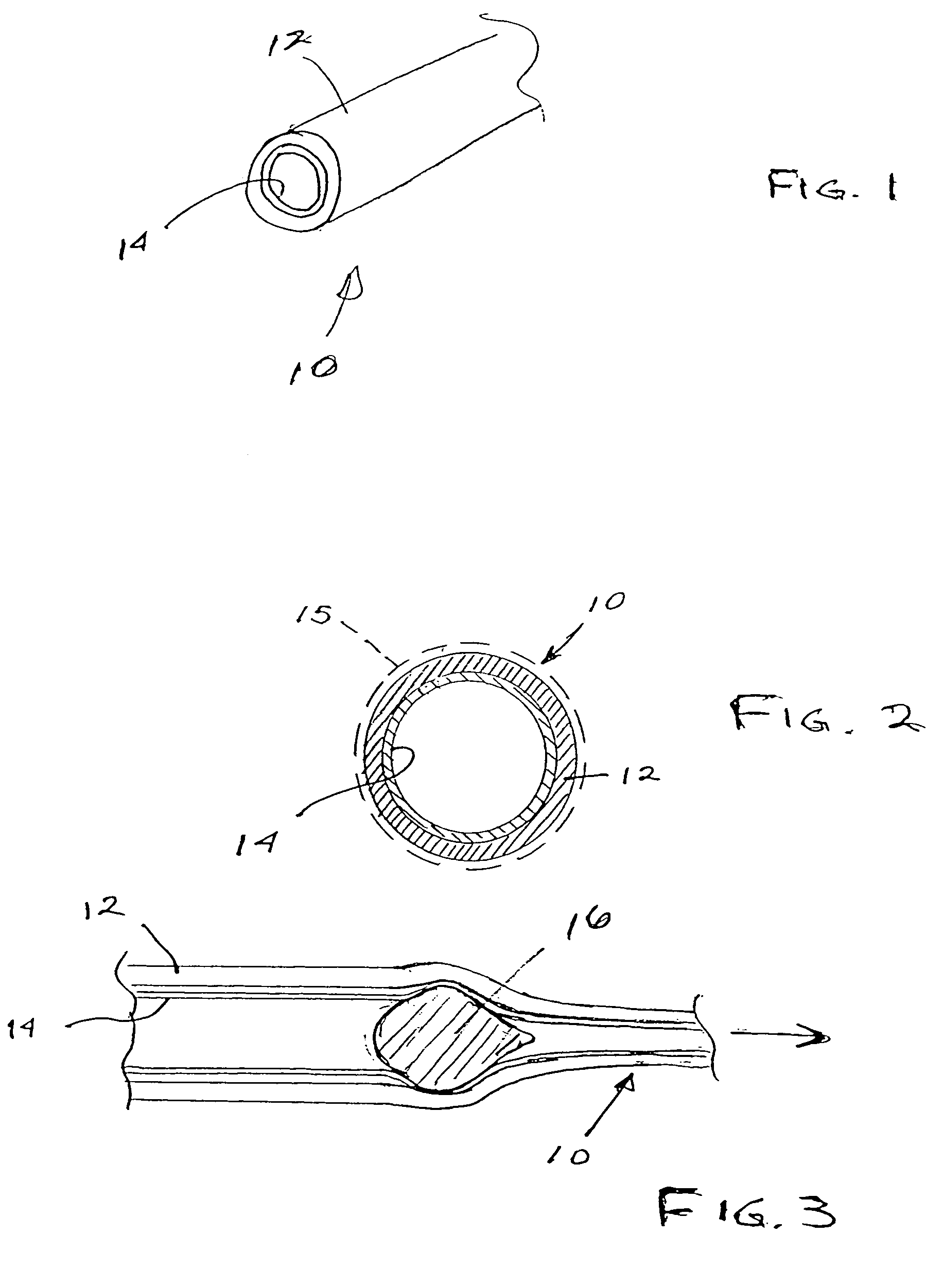 Hydrogen conduit and process for producing same