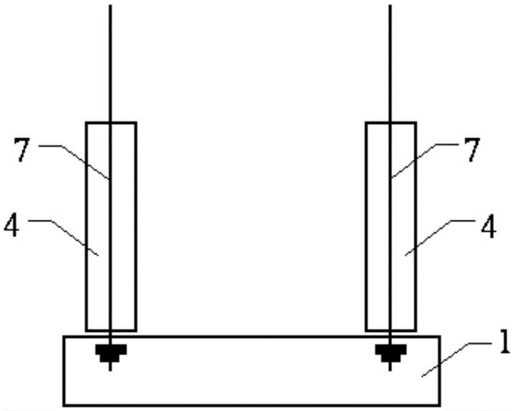 A swinging double-deck bridge bent frame and its installation method