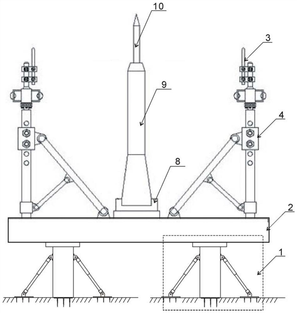 Outdoor temporary network communication base station