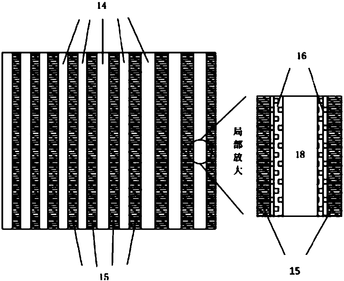 Microchannel reactor applicable to dehydrogenation reaction of liquid hydrogen source materials and dehydrogenation method