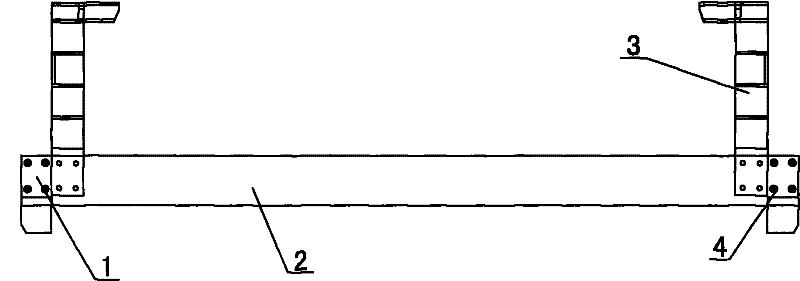 Cathode rod suspension arm mechanism