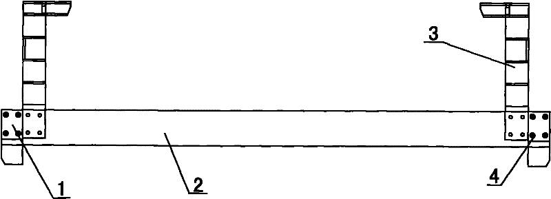 Cathode rod suspension arm mechanism