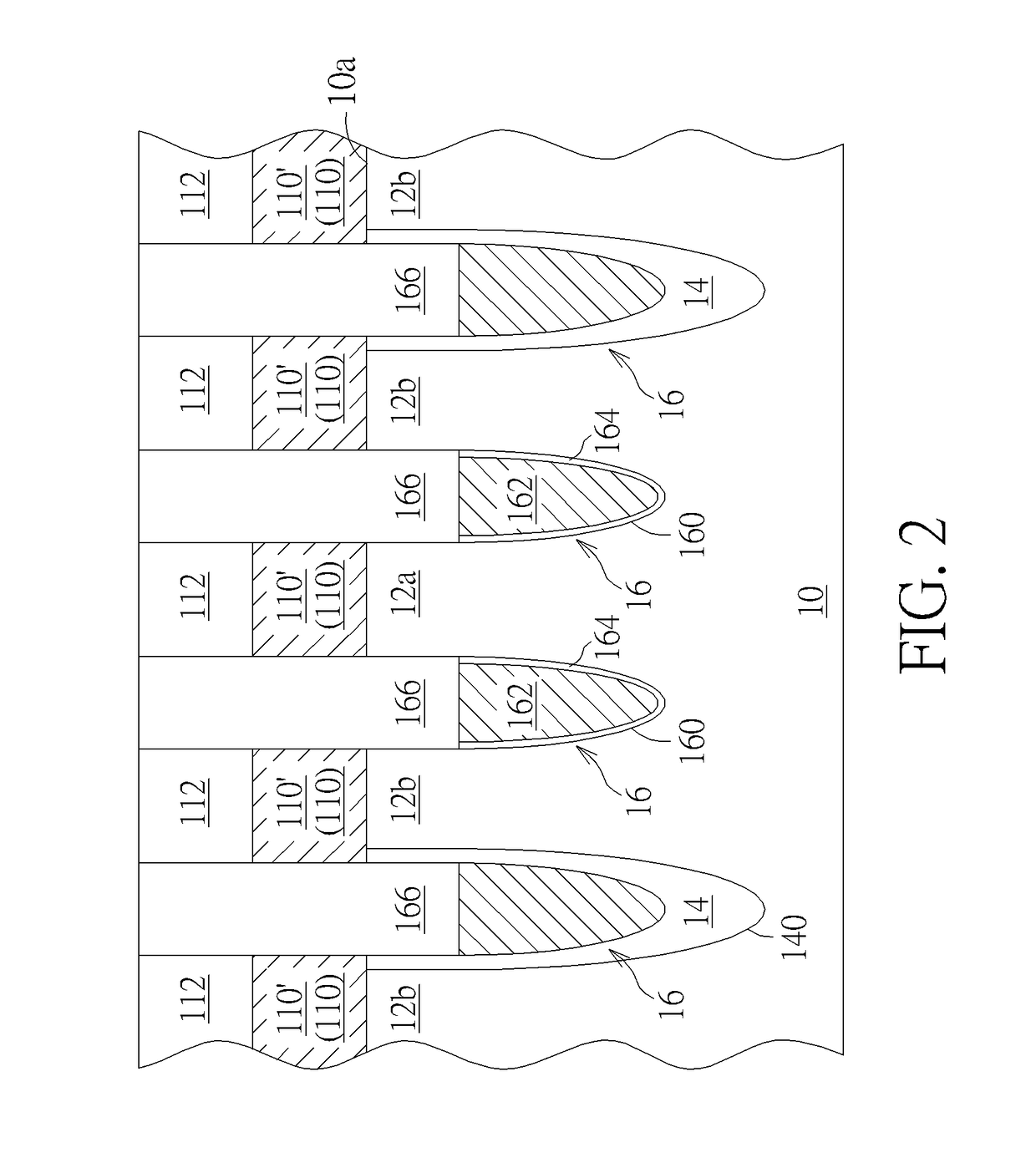 Semiconductor memory device having coplanar digit line contacts and storage node contacts in memory array and method for fabricating the same